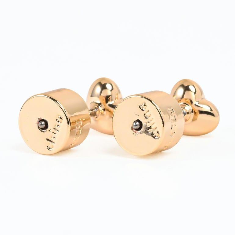 コーチ COACH ネックレス ピアス セット シグネチャー Cロゴ ハート クリスタル レディース クリア ゴールド 571285GLD110 ジュエリー アクセサリーの画像