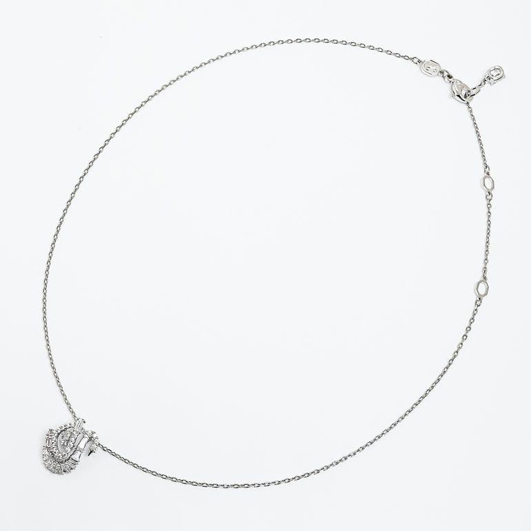 SWAROVSKI（スワロフスキー） ネックレス Swan スワン クリア シルバー