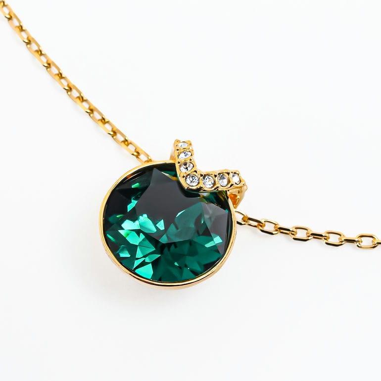 SWAROVSKI（スワロフスキー） ネックレス Bella V グリーン クリア