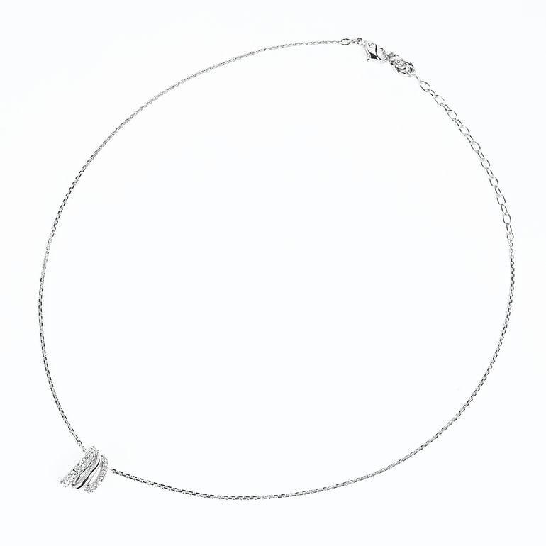 SWAROVSKI（スワロフスキー） ネックレス Hyperbola クリア シルバー