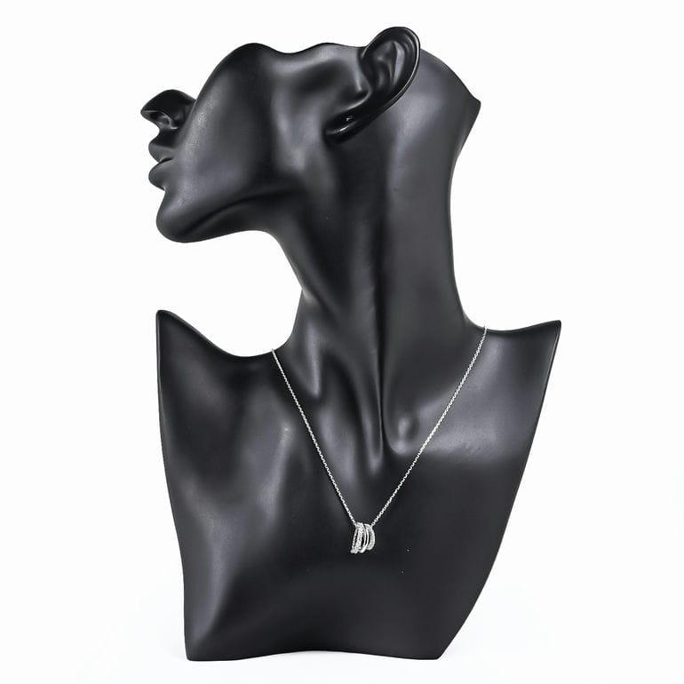 SWAROVSKI（スワロフスキー） ネックレス Hyperbola クリア シルバー