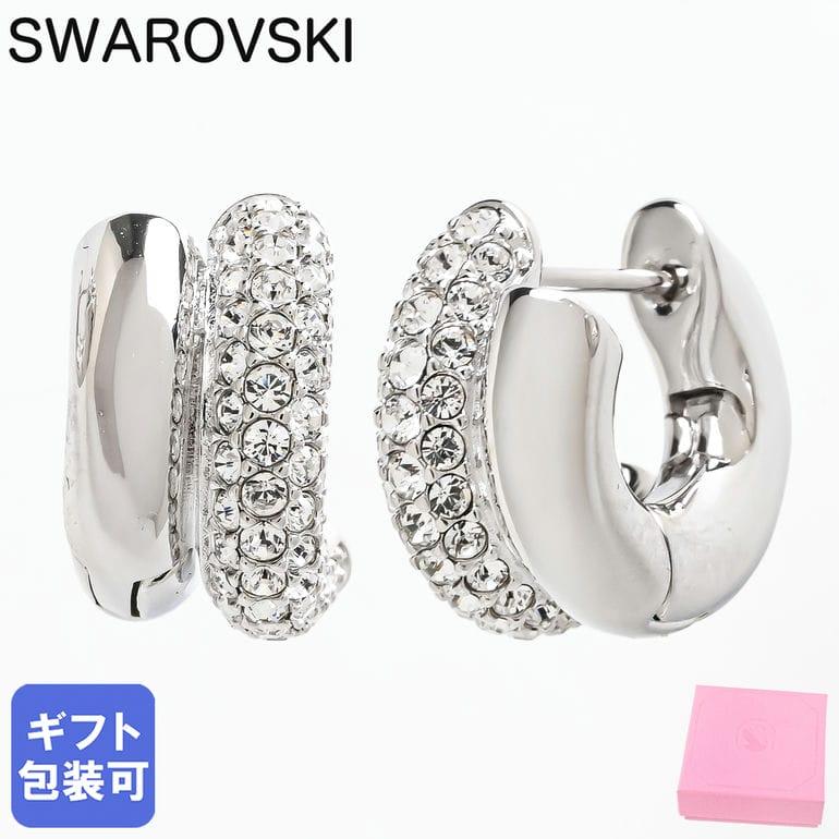 SWAROVSKI【デクストラ/フープピアス】スワロフスキー SWAROVSKI（スワロフスキー） ピアス Dextera フープピアス チューブ