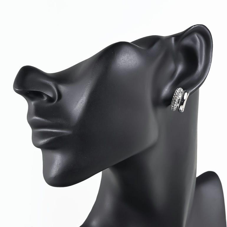 SWAROVSKI（スワロフスキー） ピアス Dextera フープピアス チューブ