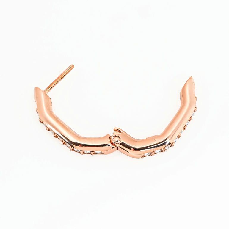 SWAROVSKI（スワロフスキー） ピアス Dextera フープピアス オクタゴン