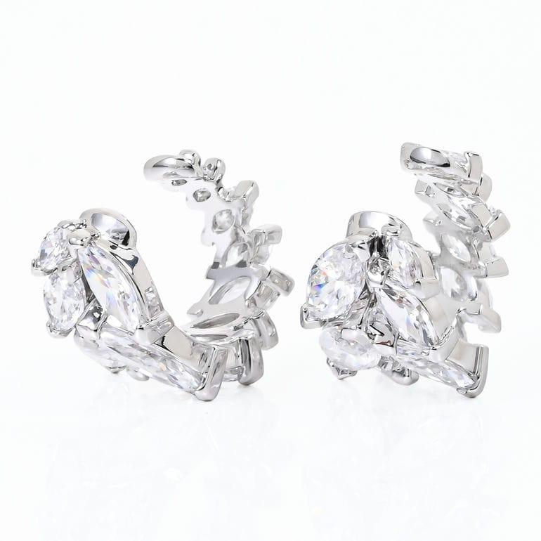 SWAROVSKI（スワロフスキー） イヤーカフ Mesmera クリア シルバー