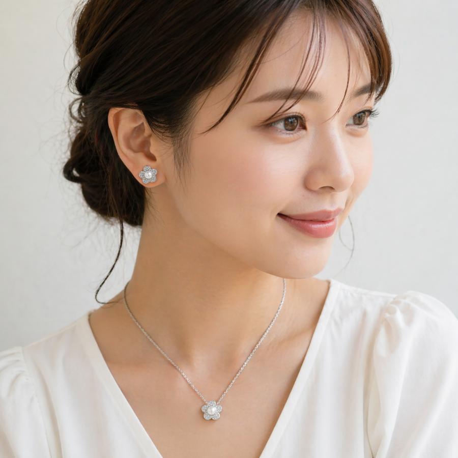 SWAROVSKI（スワロフスキー） ネックレス ピアス セット アリアナ