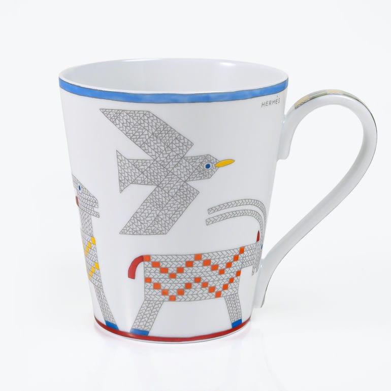 HERMES（エルメス） マグカップ ペア 2個セット NO1 NO2 300ml 
