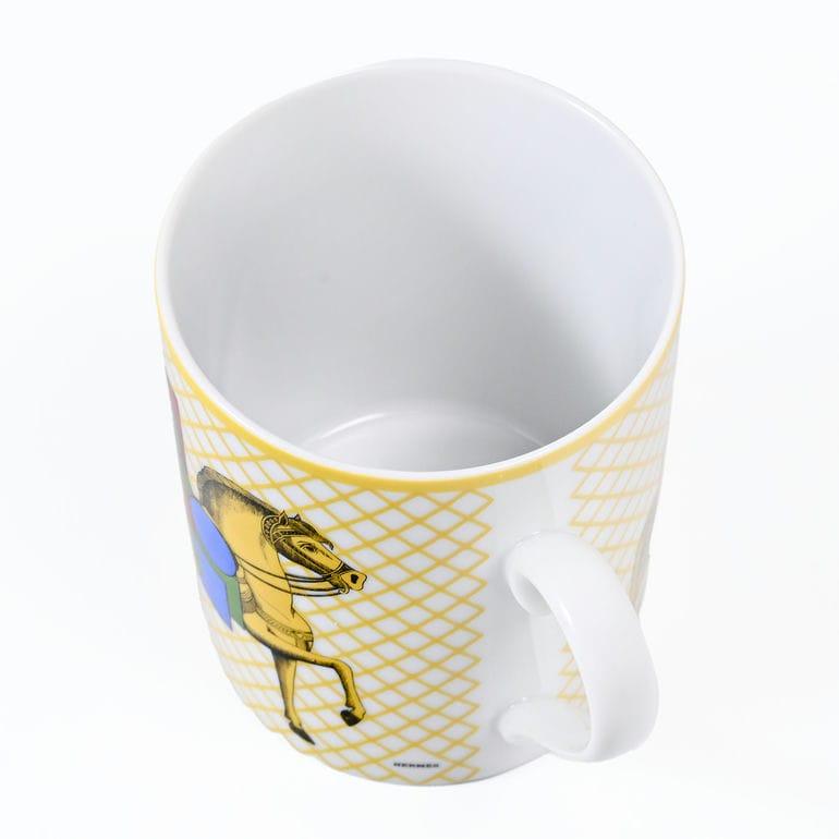 HERMES エルメス マグカップ 300ml Cavalier en Formes HERMES エルメス マグカップ 300ml Cavalier en Formes