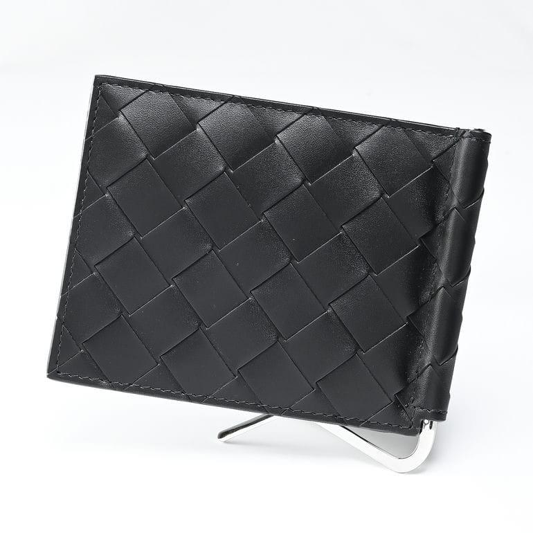 BOTTEGA VENETA ボッテガヴェネタ マネークリップ付き 二つ折り BOTTEGA VENETA ボッテガヴェネタ マネークリップ付き 二つ折り