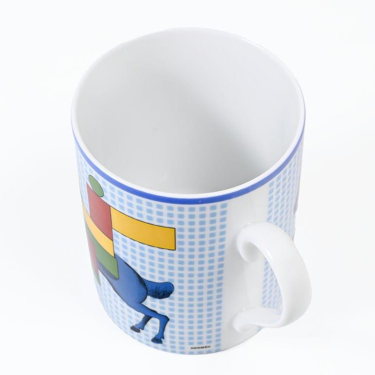 HERMES エルメス マグカップ ペア 2個セット 300ml Cavalier en HERMES エルメス マグカップ ペア 2個セット 300ml Cavalier en