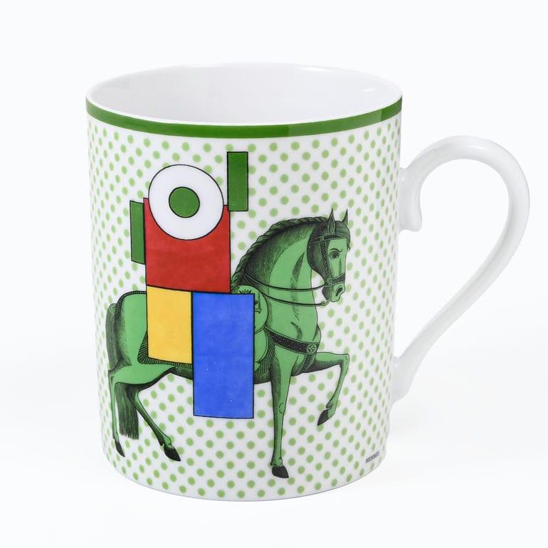 HERMES（エルメス） マグカップ 3個セット 300ml 限定 カヴァリエ