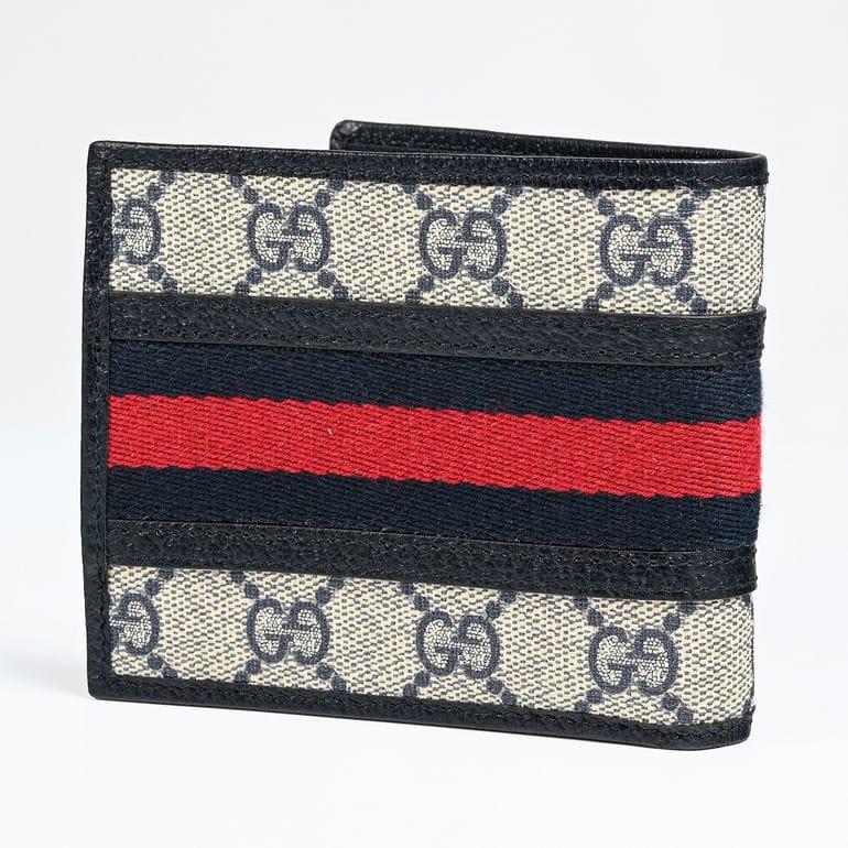 GUCCI グッチ 二つ折り財布 小銭入れ付 オフィディアGG GG GUCCI グッチ 二つ折り財布 小銭入れ付 オフィディアGG GG