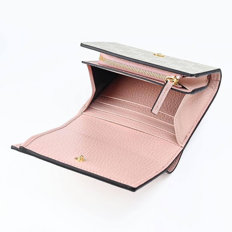 GUCCI グッチ 二つ折り財布 ミニ財布 レディース プチ GUCCI グッチ 二つ折り財布 ミニ財布 レディース プチ
