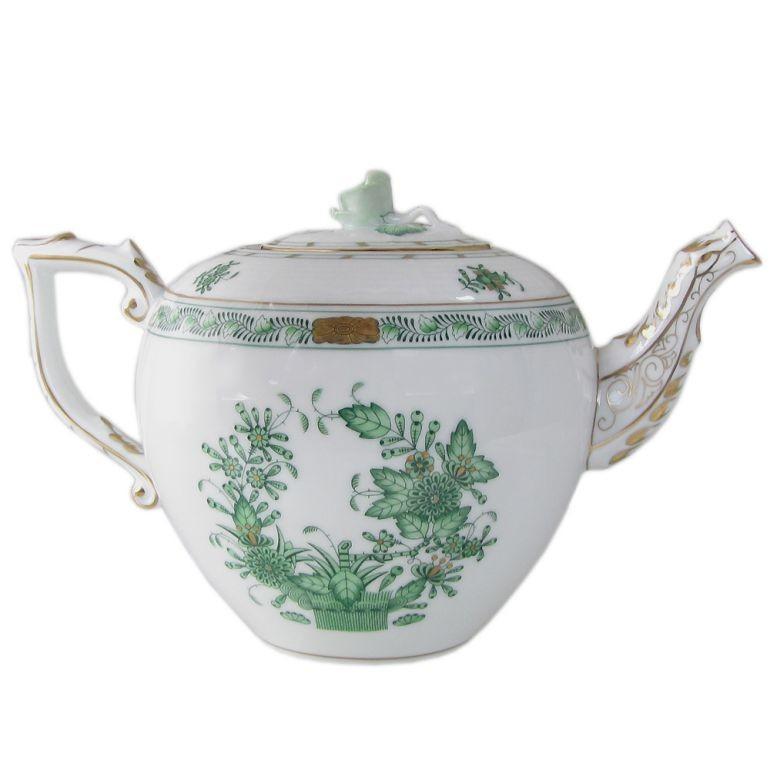 ヘレンド ティーポット インドの華 洋食器 800ml 606009 FV 606  