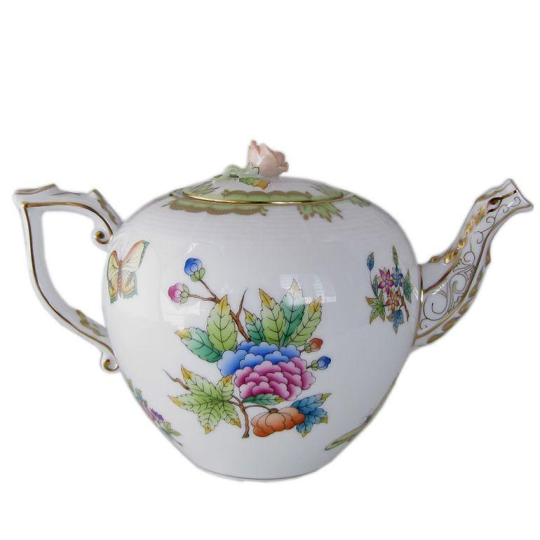 ヘレンド（HEREND） ティーポット ヴィクトリアブーケ 洋食器 800ml