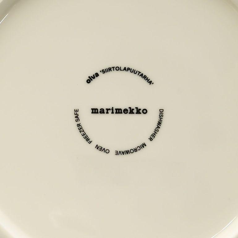 marimekko（マリメッコ） プレート 20cm Siirtolapuutarha シイルトラ