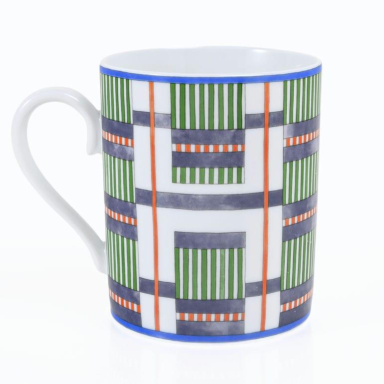 HERMES（エルメス） マグカップ 300ml HIDDEN ヒドゥン H NO3 グリーン 