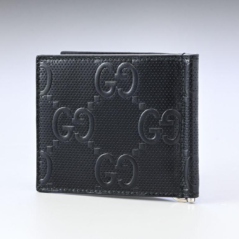 【美品】GUCCI　マネークリップ　ブラック 楽天市場】【併売品】【中古】【メンズ】GUCCI/グッチ/leather
