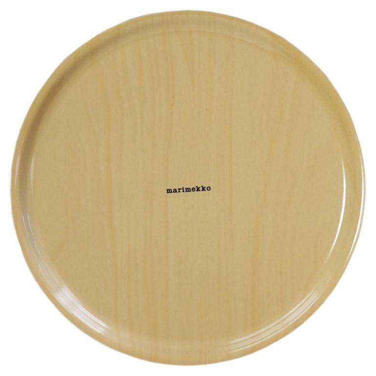 marimekko（マリメッコ） トレイ お盆 丸盆 31cm Siirtolapuutarha シ