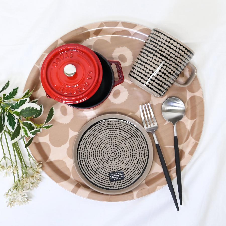 marimekko マリメッコ トレイ お盆 丸盆 31cm Mini Unikko marimekko マリメッコ トレイ お盆 丸盆 31cm Mini Unikko