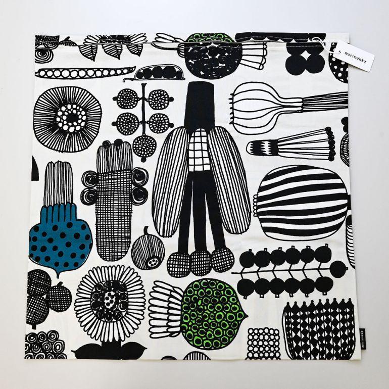 レア　マリメッコ クッションカバー　プータルフリン・パルハート 2枚セット marimekko（マリメッコ） クッションカバー 50×50cm プータルフリン