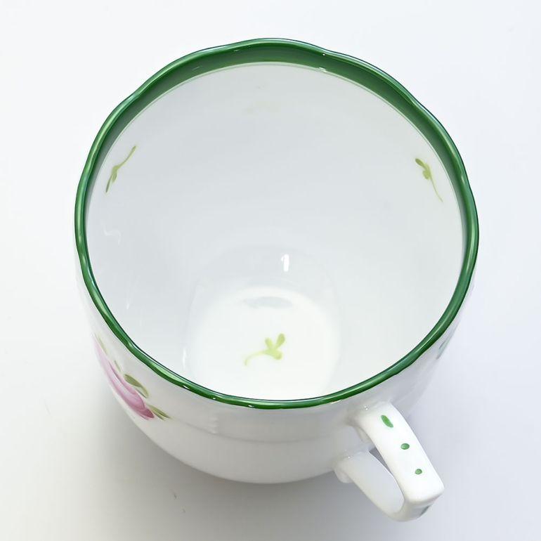 ヘレンド（HEREND） モカカップ&ソーサー ウィーンのバラ 洋食器 150ml