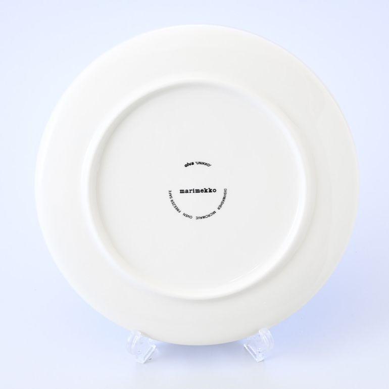 marimekko（マリメッコ） プレート 20cm Unikko ウニッコ ホワイト