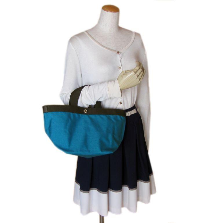 【Herve Chapelier/エルベシャプリエ】707C/ラゴン エルベシャプリエ Herve Chapelier 704C(コーデュラスクエアトートB5