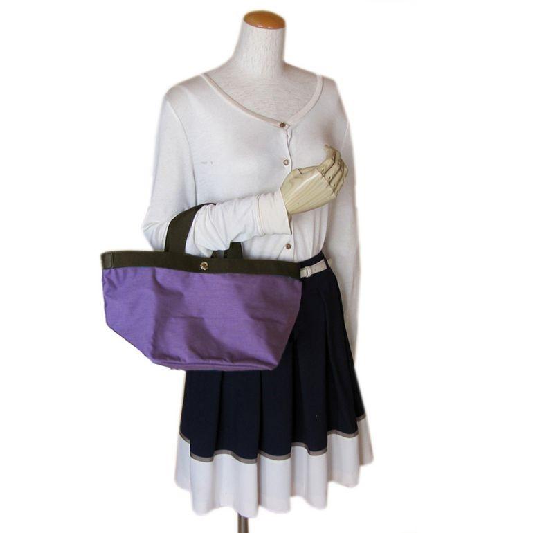 Herve Chapelier（エルベシャプリエ） トートバッグ レディース 舟形 M