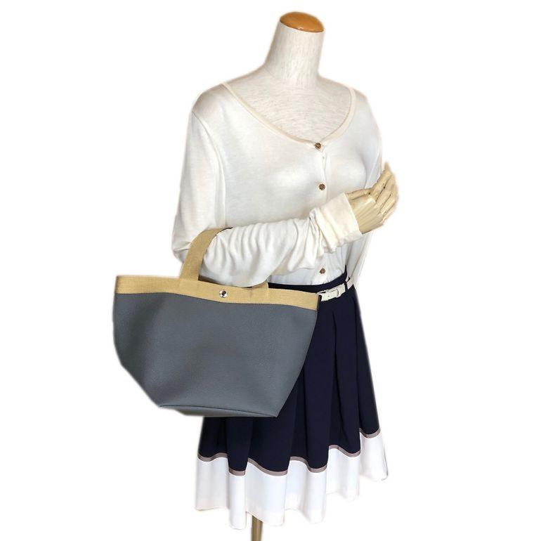 エルベシャプリエ トートバッグ レディース 舟形 M リュクス  