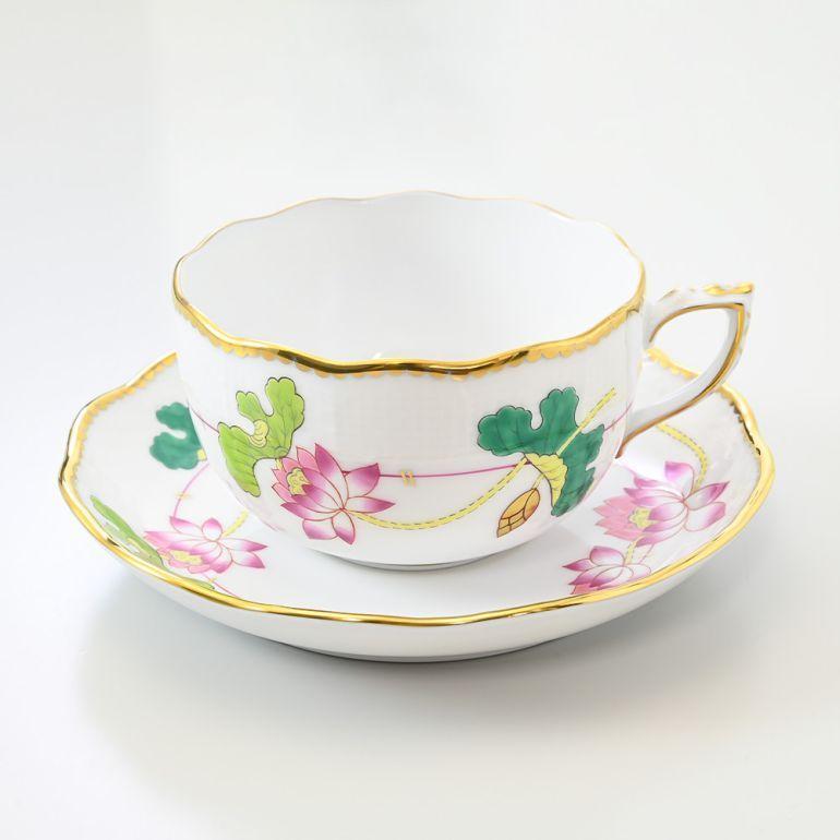 ヘレンド ティーカップ\u0026ソーサー ナルシス NEシリーズ 洋食器 200ml 手描き 724000 NE 00724000-NE