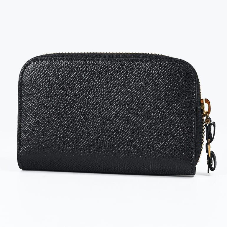 【新品未使用】サルヴァトーレフェラガモ　名刺入れ　レザー　ブラック　大人気 FERRAGAMO（フェラガモ） サルヴァトーレフェラガモ ファスナー式