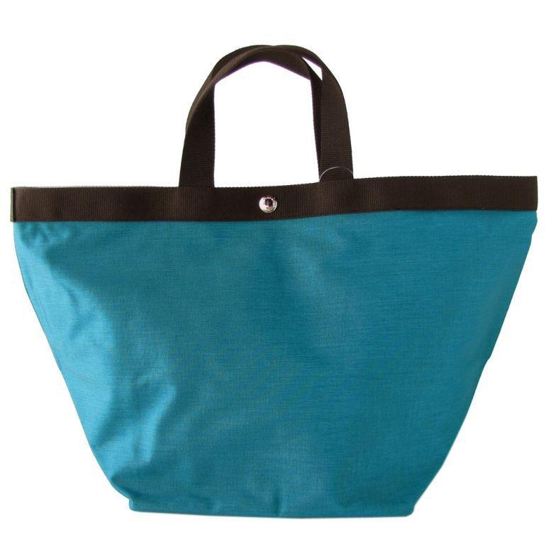 エルベシャプリエ Herve Chapelier 725C トートバッグ レディース 舟形 L コーデュラナイロン ラゴン×モカ 725C 40L