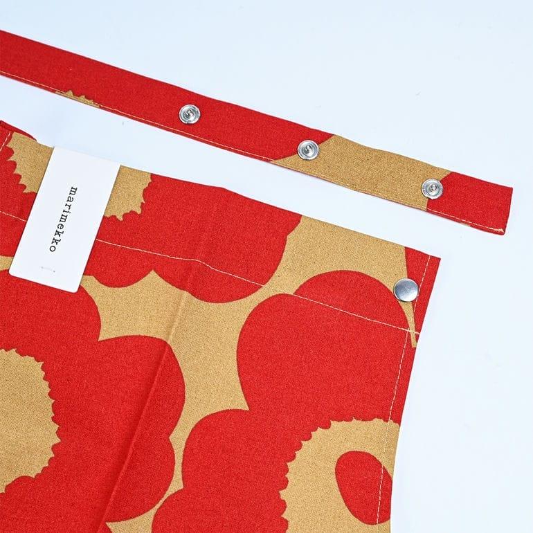 marimekko マリメッコ エプロン ピエニ ウニッコ レッド marimekko マリメッコ エプロン ピエニ ウニッコ レッド