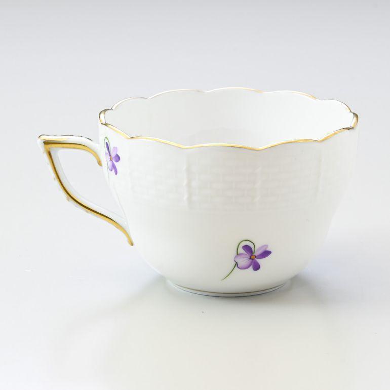 ヘレンド ティーカップ\u0026ソーサー VIOLETシリーズ 洋食器 200ml 手描き 730000 VIOLET 00730000-VIOLET_2