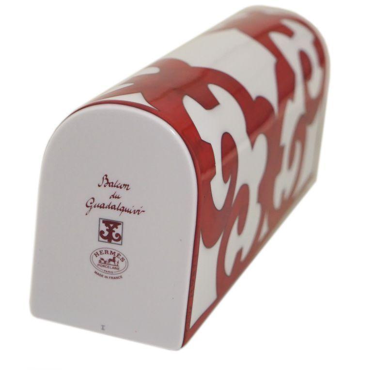 HERMES（エルメス） ガダルキヴィール レッド フラワーベース 花瓶