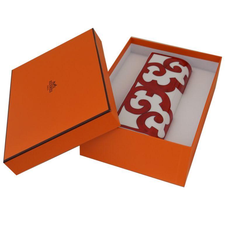 HERMES（エルメス） ガダルキヴィール レッド フラワーベース 花瓶