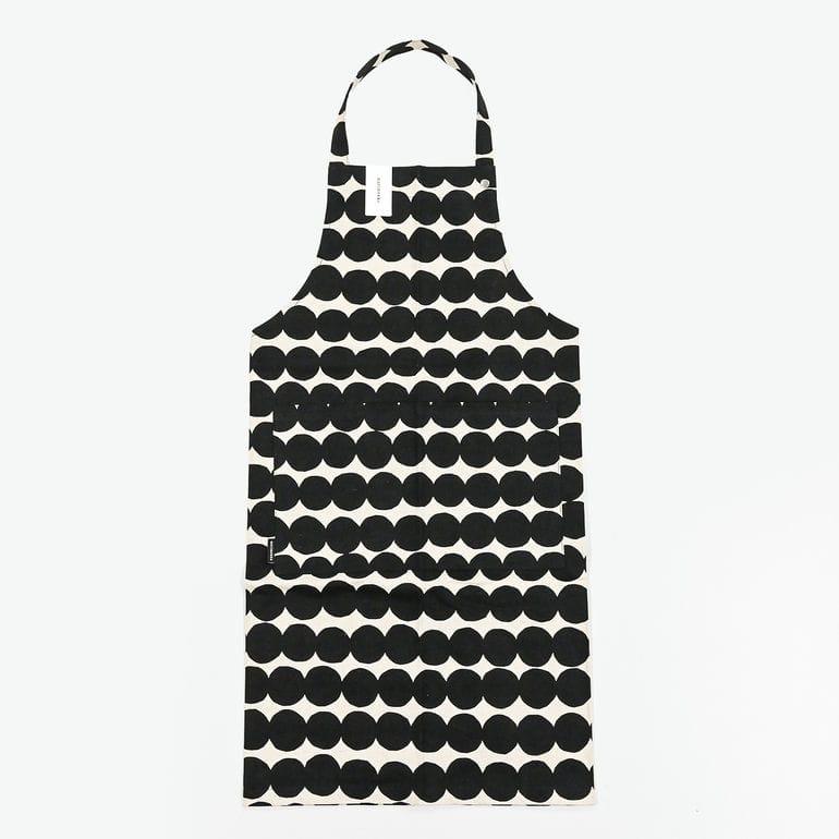 marimekko（マリメッコ） エプロン Rasymatto ラシィマット ブラック