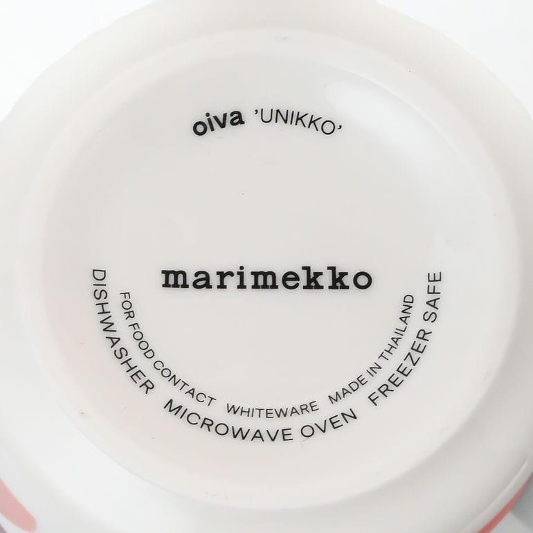 marimekko（マリメッコ） ペアセット マグカップ 250ml プレート 20cm