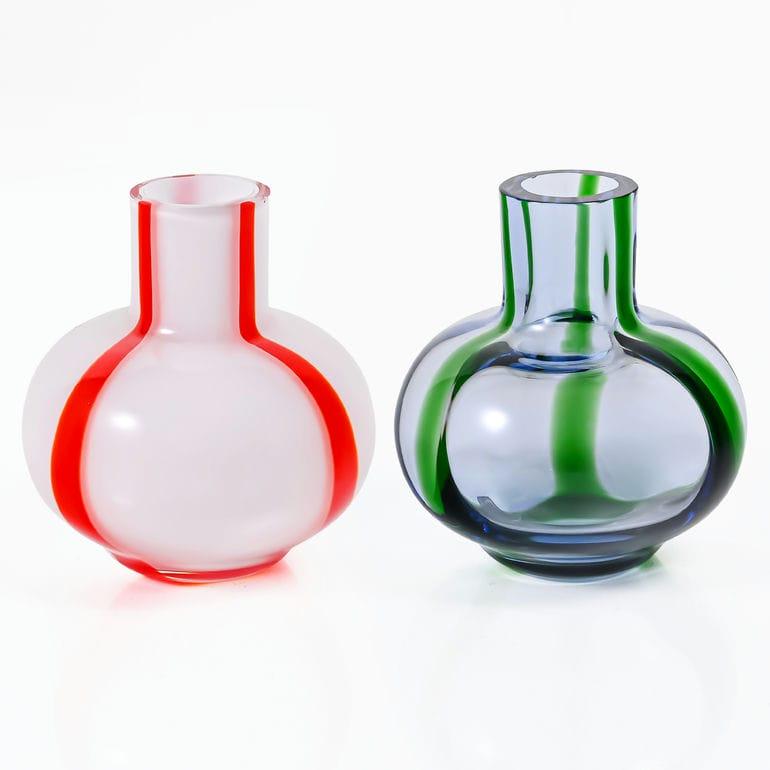 marimekko（マリメッコ） ベース ミニ 花瓶 2個セット ライトブルー