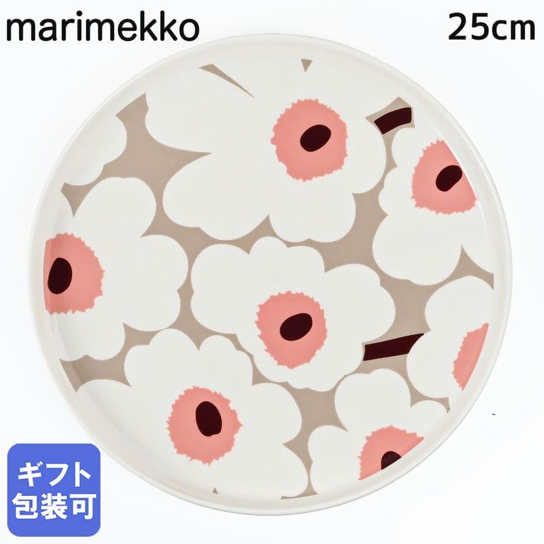 marimekko（マリメッコ） プレート 25cm ウニッコ クレイ ホワイト