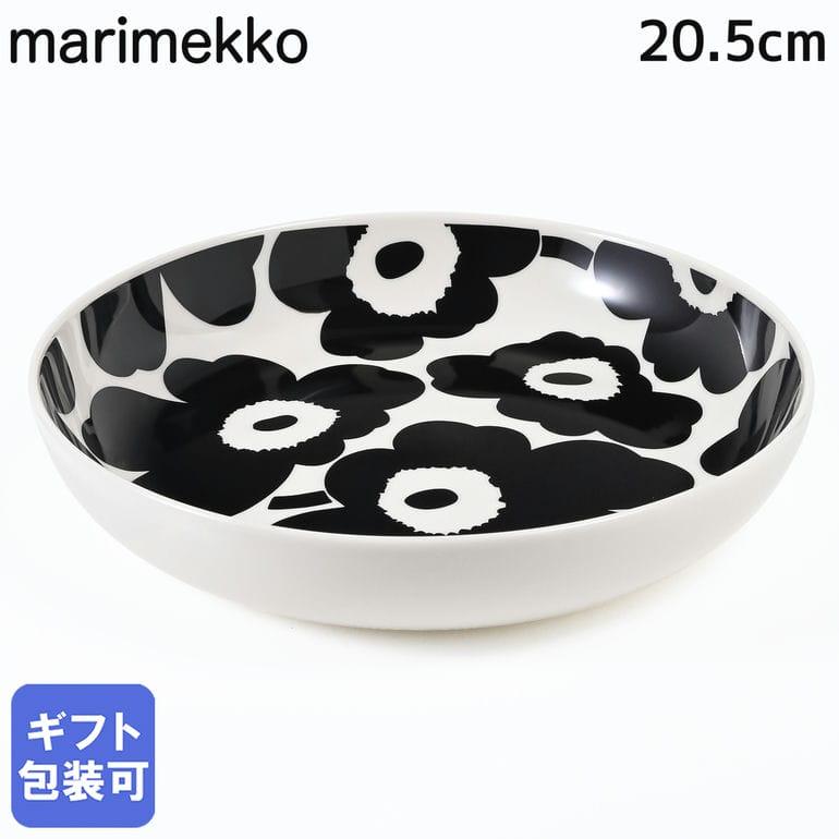 marimekko（マリメッコ） プレート 20.5cm ウニッコ ホワイト ブラック