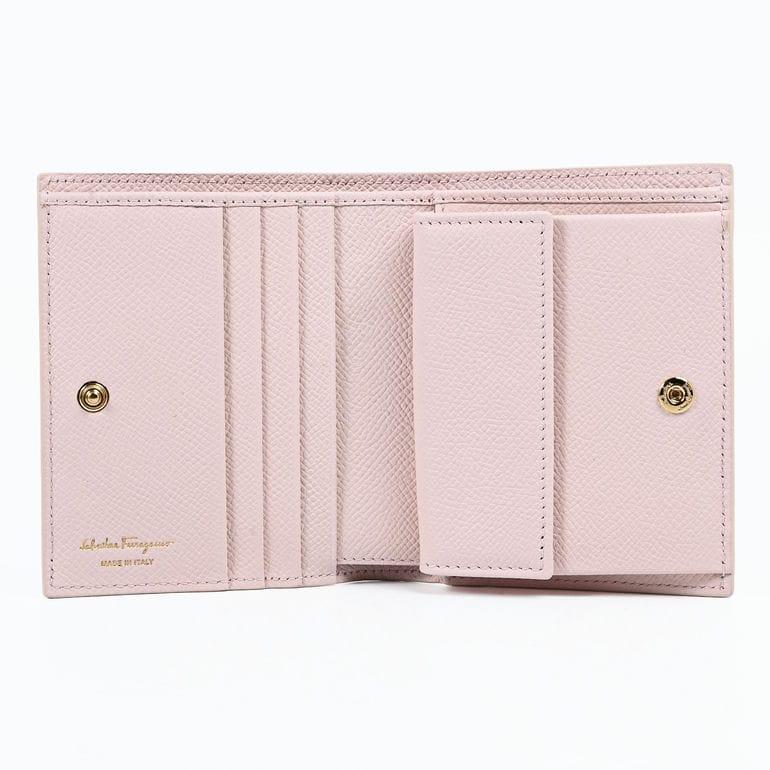 (美品)サルヴァトーレフェラガモ　二つ折り財布 レザー　コンパクトウォレット Amazon | (サルヴァトーレ フェラガモ) Salvatore Ferragamo 財布 折