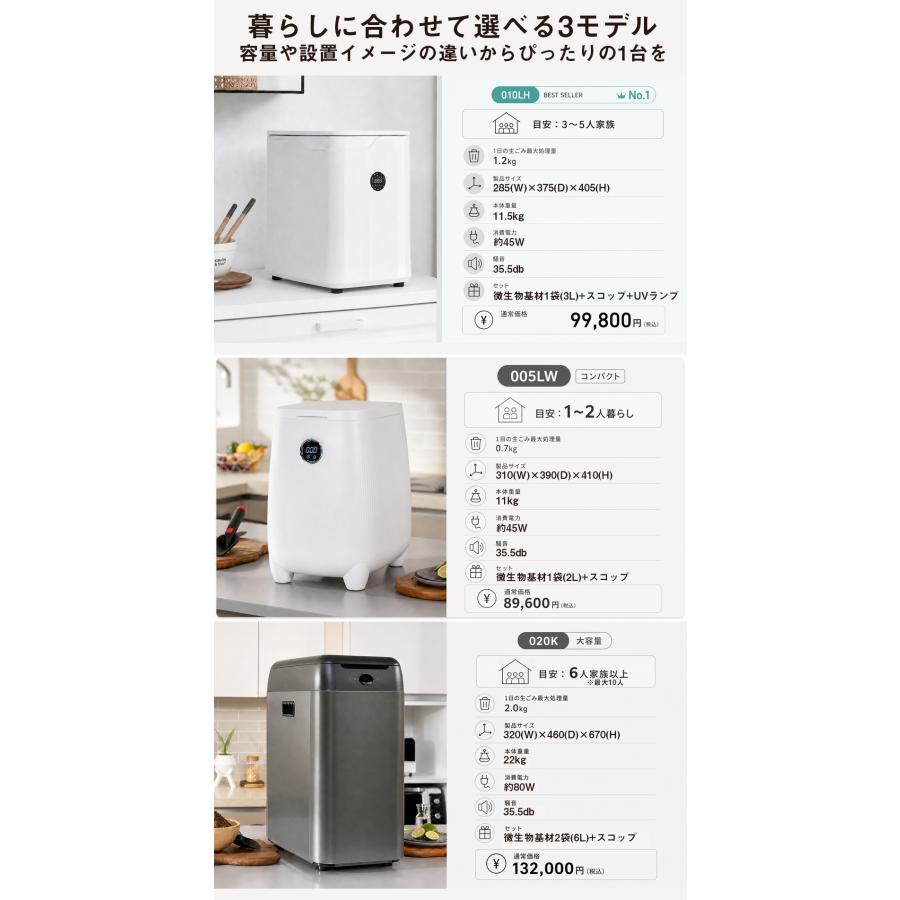 公式 即納】生ごみ処理機 バリミ Barimi バイオ式 3〜5人家族用 1.2kg
