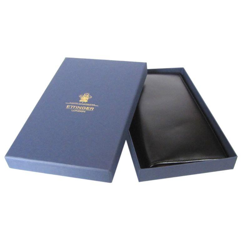 未使用箱付✨ エッティンガー ブライドルレザー ロングウォレット ETTINGER（エッティンガー） 長財布 メンズ ブライドルレザー ラウンド