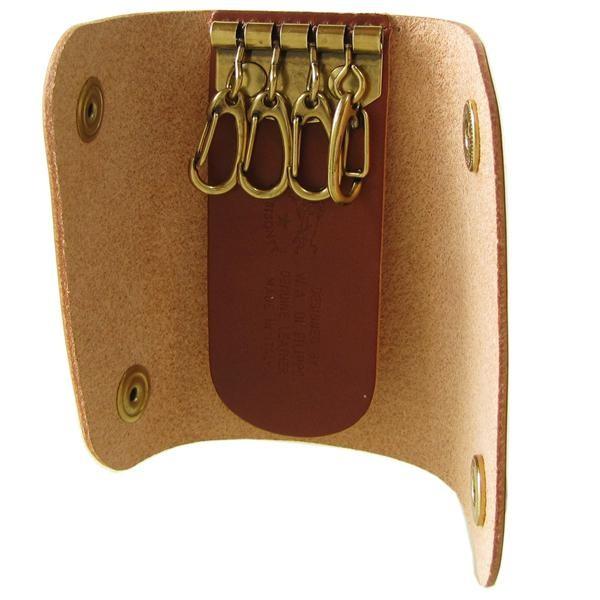 IL BISONTE（イルビゾンテ） キーケース メンズ レディース COGNAC