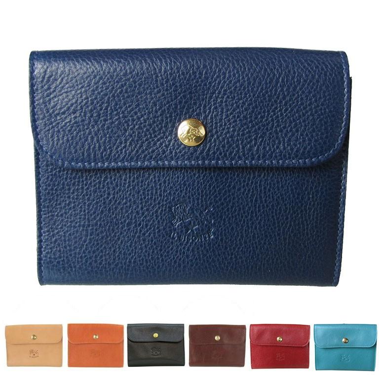 イルビゾンテ 二つ折り財布 メンズ レディース カウハイドレザー 全四色 C0421 C0421 A Level エイレベル 通販 Yahoo ショッピング