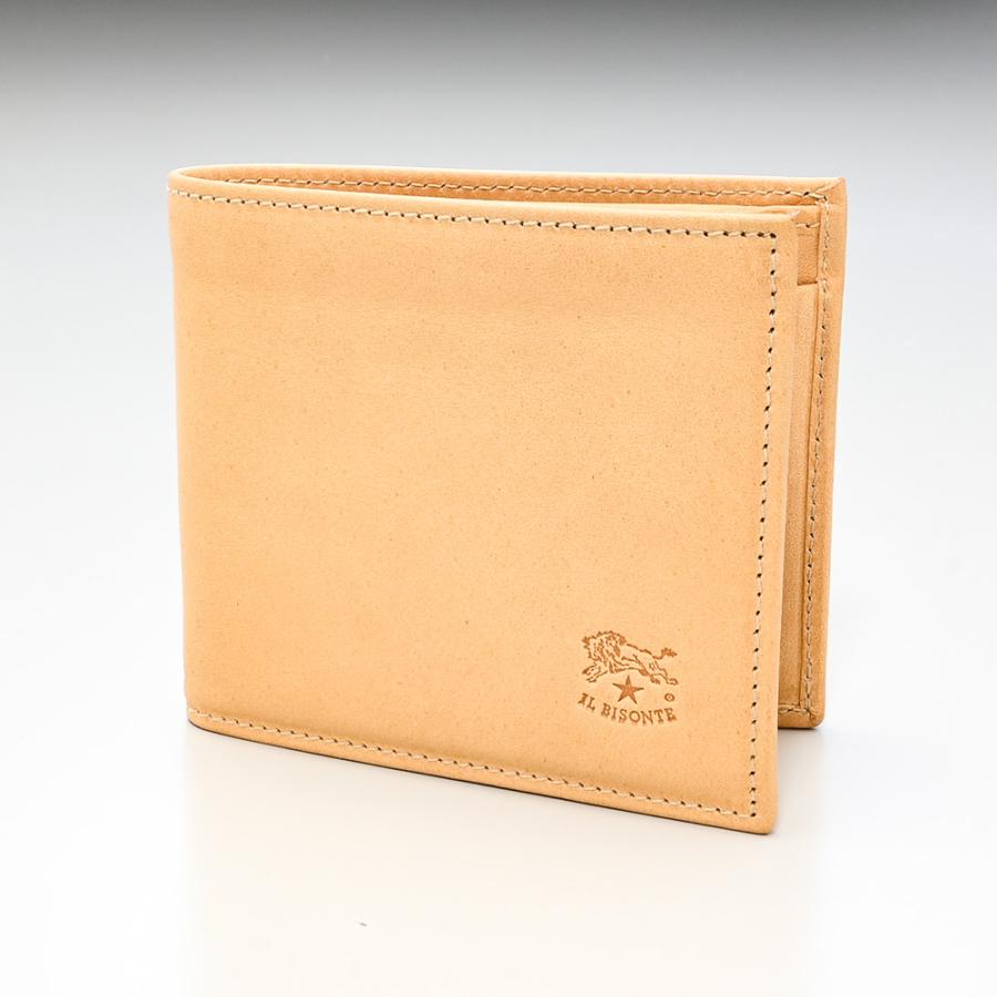 IL BISONTE（イルビゾンテ） 二つ折り財布 メンズ バケッタレザー