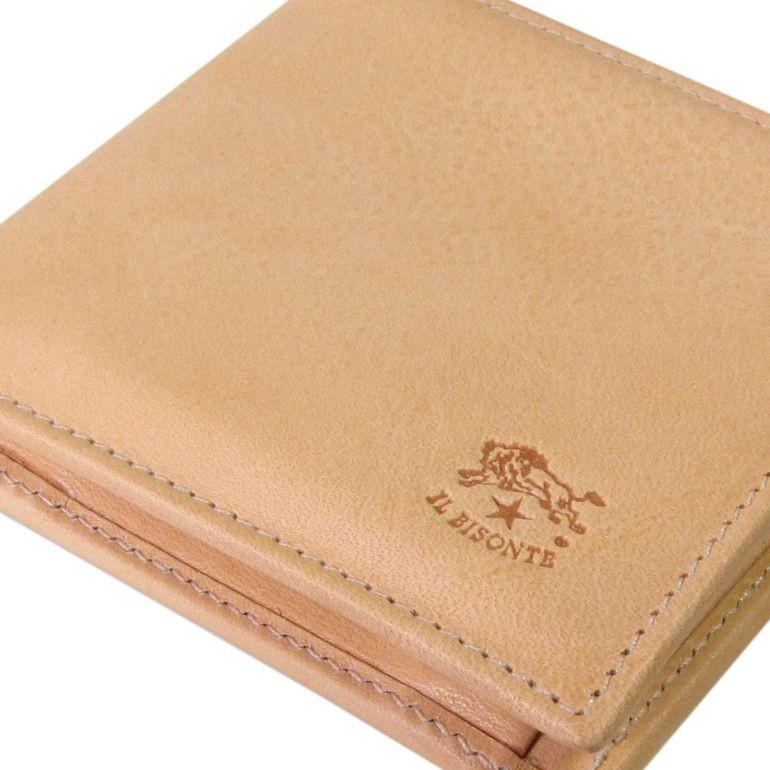 IL BISONTE（イルビゾンテ） 二つ折り財布 メンズ バケッタレザー