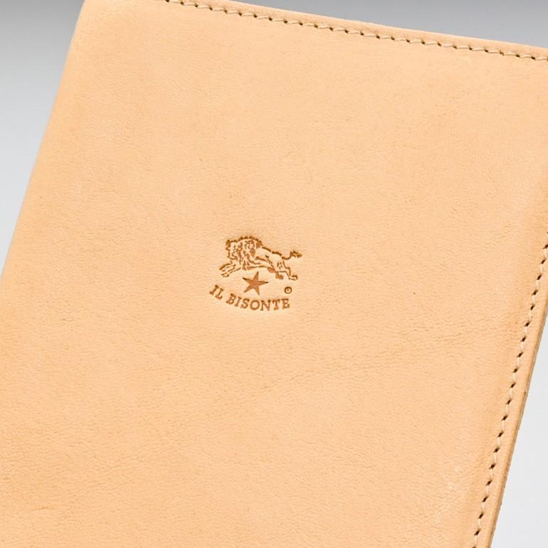 IL BISONTE（イルビゾンテ） 長財布 カウハイドレザー フラップ